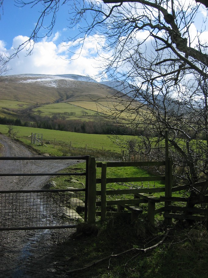 Picture of Skiddaw from the north-east